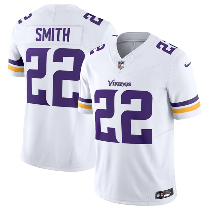 Minnesota Vikings #22 Harrison Smith White 2023 F.U.S.E. Vapor Untouchable Stitched Jersey